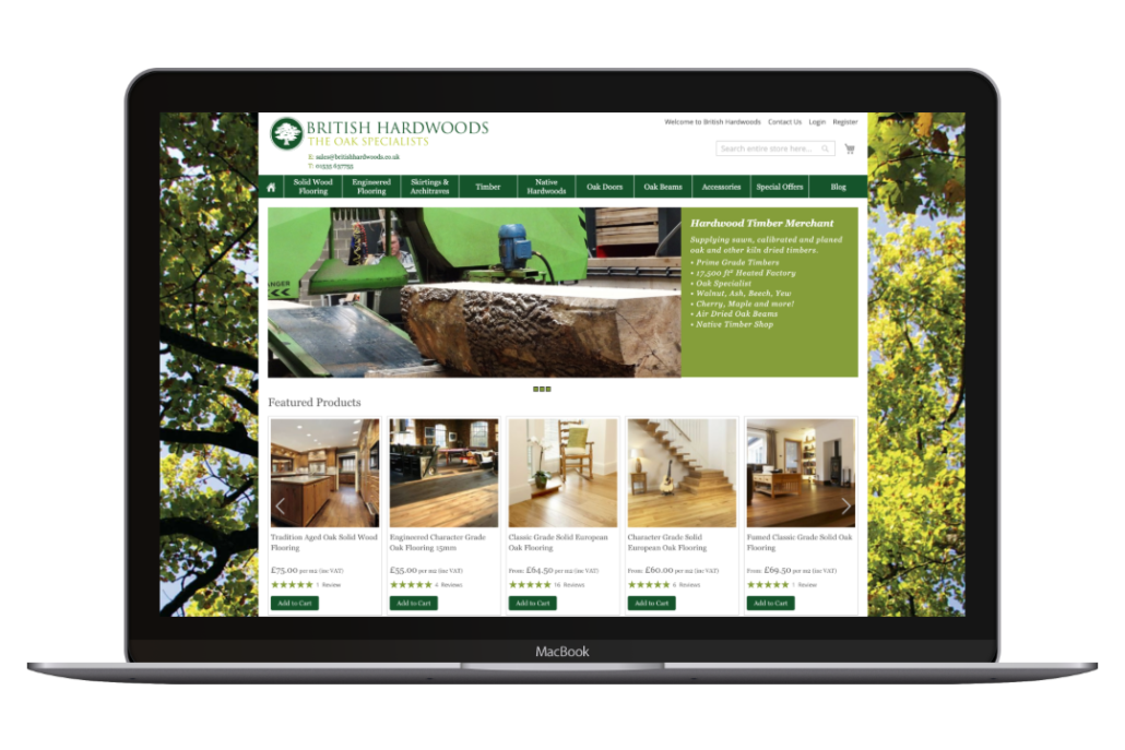 British Hardwoods Desktop British Hardwoods Desktop