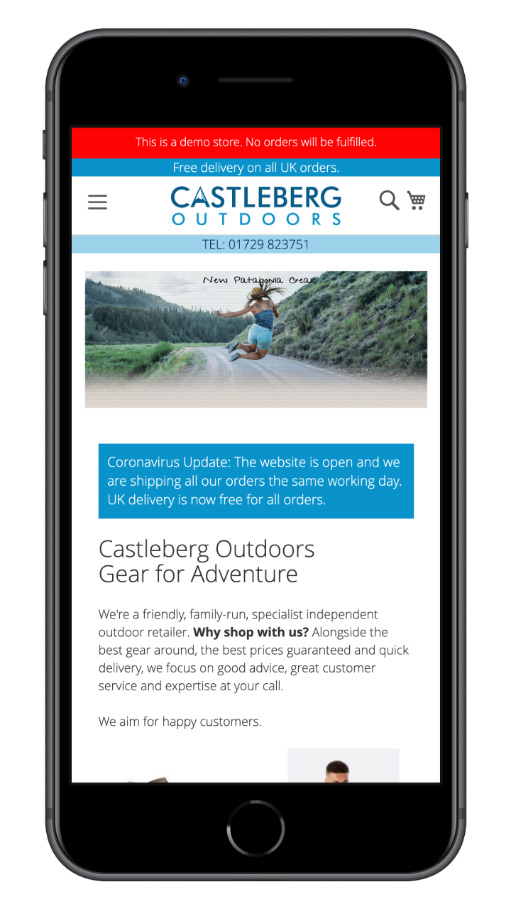Castleberg Outdoors Mobile