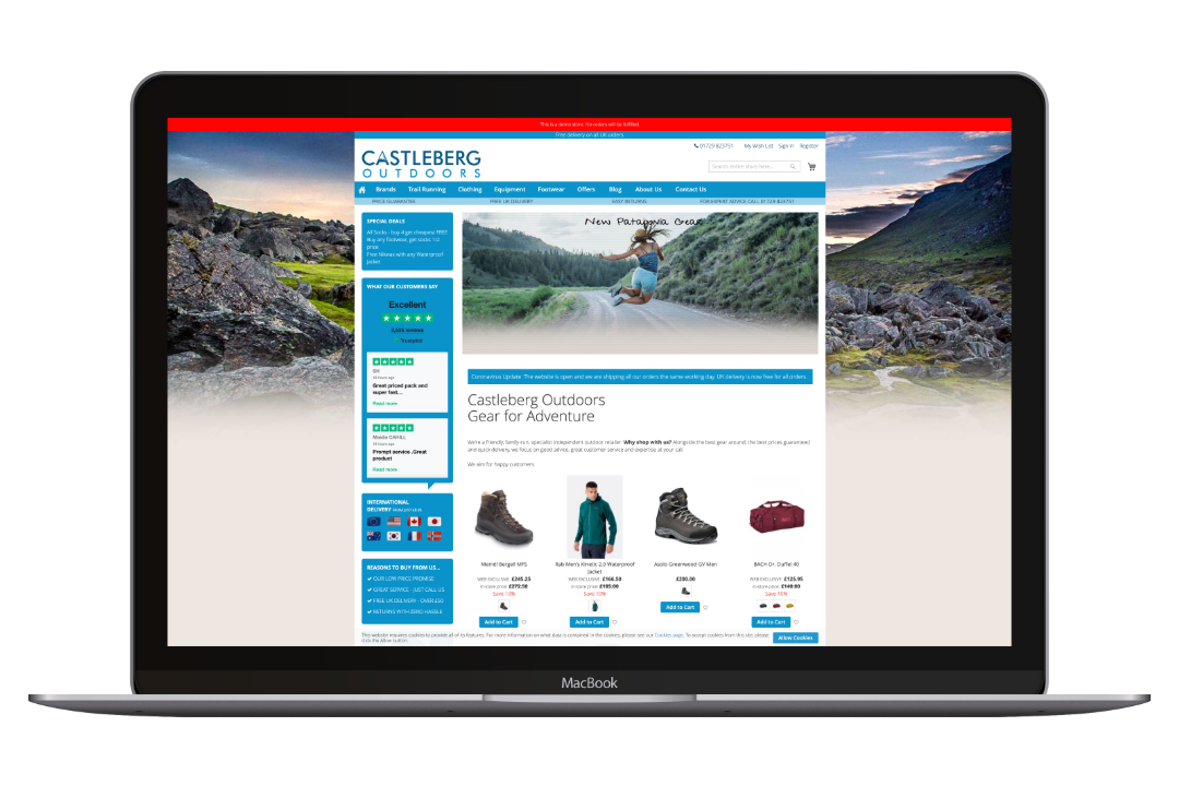 Castleberg Outdoors Desktop
