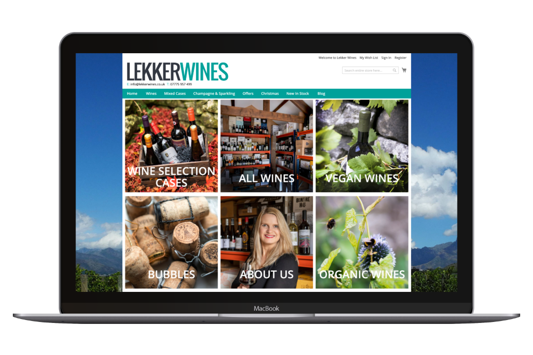 Lekkers Wines Desktop