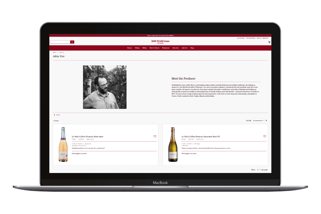 winedemo_macbook_producer_page Wine Demo Producers Page Desktop